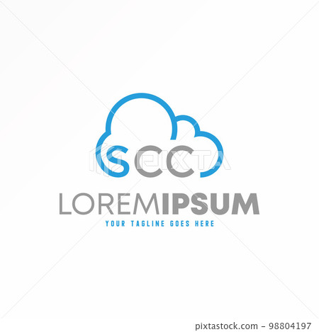 Letter or word SCC sans serif font with cloud image graphic icon logo design abstract concept vector stock. Can be used as a symbol related to the weather or initial Letter or word SCC sans serif font with cloud image graphic icon logo design abstract concept vector stock. Can be used as a symbol related to the weather or initial 98804197