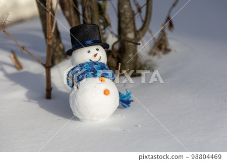 Top hat snowman 98804469