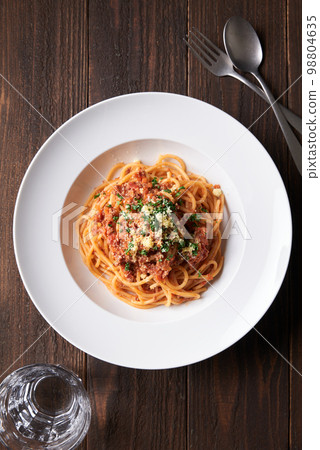 Meat sauce spaghetti Meat sauce spaghetti 98804635