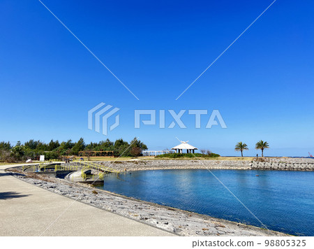 Okinawa Naminoue Umisora Park scenery 98805325