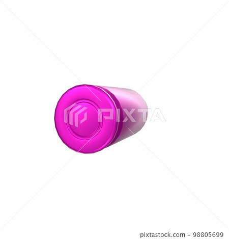 Bullet isolated on background - Stock Illustration [98805699] - PIXTA