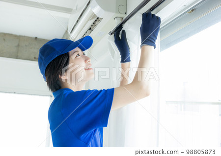 Moving curtain installation Moving curtain installation 98805873