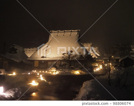 美山雪燈籠 98806074