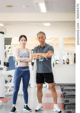 健身房形象私人教練健身房教練運動教練 98806470