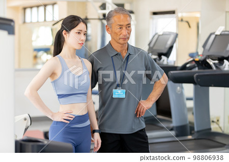 健身房形象私人教練健身房教練運動教練 98806938