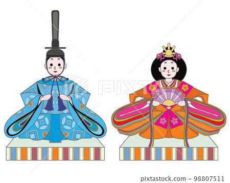 Hina Matsuri Hina娃娃,公母Hina Hina Matsuri Hina娃娃,公母Hina 98807511