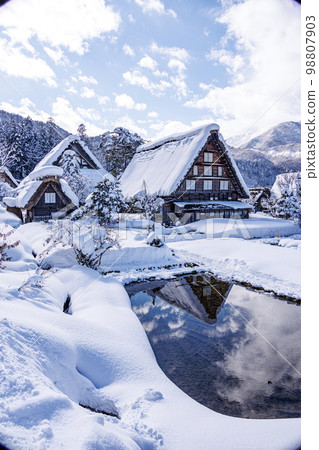 Snow Shirakawa Town 98807903