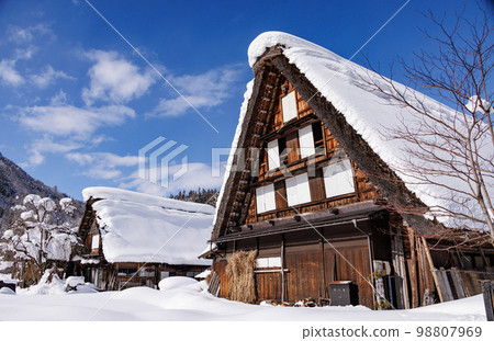 Snow Shirakawa Town 98807969
