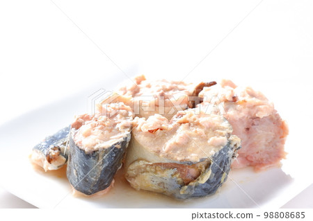 僅用水和鹽煮新鮮鯖魚 僅用水和鹽煮新鮮鯖魚 98808685