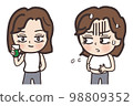 Diet woman smoothie 98809352