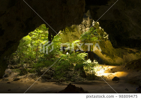 Phraya Nakhon Cave at Prachuap Khiri Khan, Thailand. 98809475