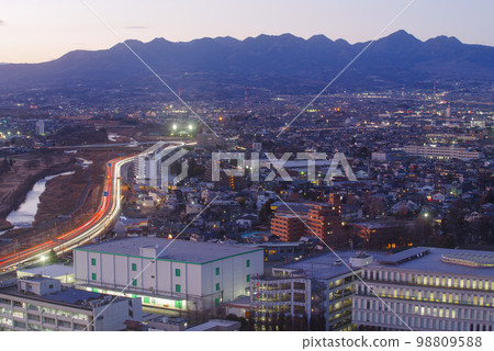 Residential area around Takasaki Station [Takasaki City, Gunma Prefecture] 98809588