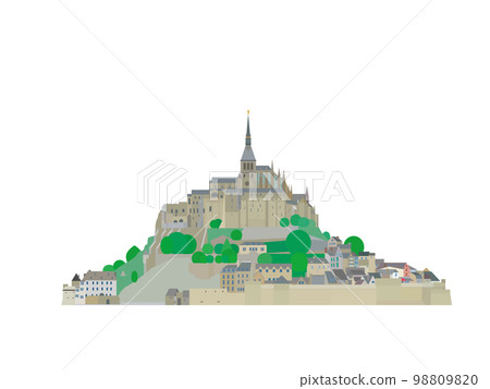 聖米歇爾山 mont saint michel Normandy 諾曼底 法國 聖米歇爾山 mont saint michel Normandy 諾曼底 法國 98809820