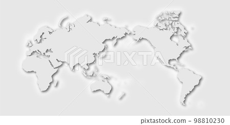 World map three-dimensional background 98810230
