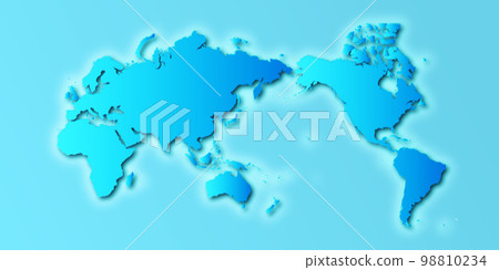 世界地圖三維背景 98810234