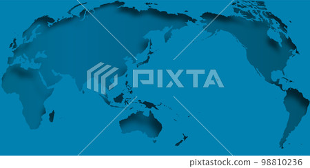 世界地圖三維背景 98810236
