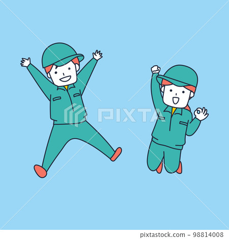 這是一項簡單的工作,即使是沒有經驗的人也能完成!插畫素材 這是一項簡單的工作,即使是沒有經驗的人也能完成!插畫素材 98814008