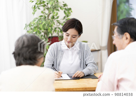 Care manager who conducts long-term care insurance certification survey Long-term care support specialist Care manager who conducts long-term care insurance certification survey Long-term care support specialist 98814038