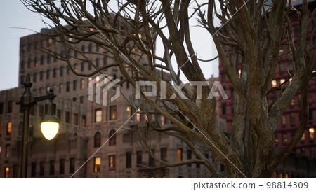 Building of street of New York 98814309