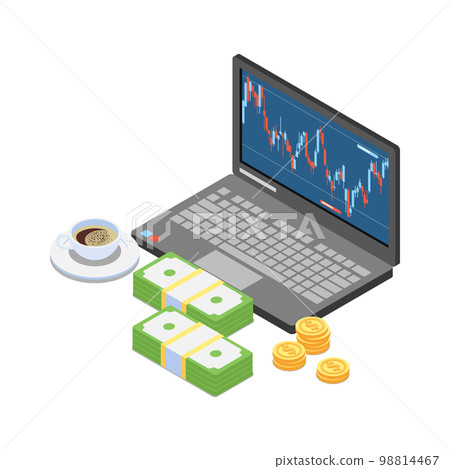 Stocks Monitoring Money Composition Stocks Monitoring Money Composition 98814467