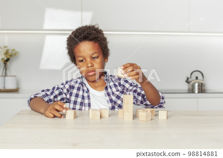 Playing kid. Child with toys Playing kid. Child with toys 98814881