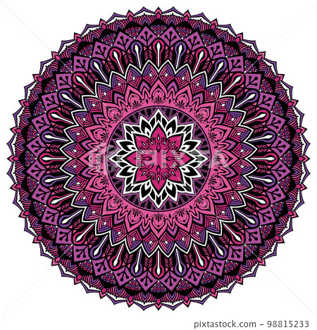 Pink Mandala - Art By Rhi Rhi - Drawings & Illustration, Abstract, Other  Abstract - ArtPal