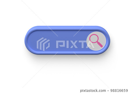 hardcover image for bandages with search icon with a magnifying glass printed in the right corner on white background. 3d render. hardcover image for bandages with search icon with a magnifying glass printed in the right corner on white background. 3d render. 98816659