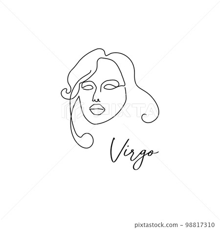 Astrology zodiac sign Virgo horoscope symbol in 98817310