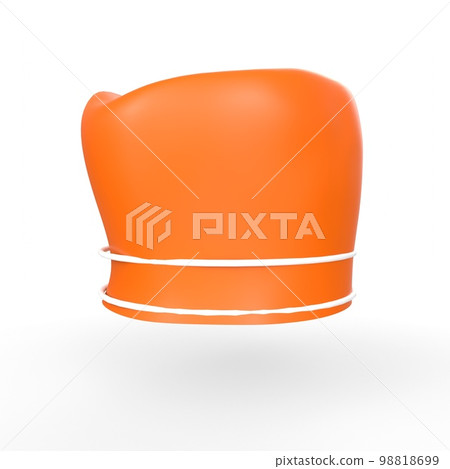 hat icon isolated on white background. 3d illustration 98818699