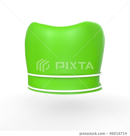 hat icon isolated on white background. 3d illustration hat icon isolated on white background. 3d illustration 98818714