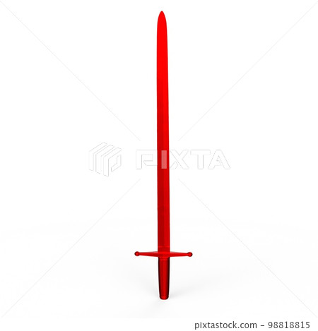 Sword isolated on white background 98818815