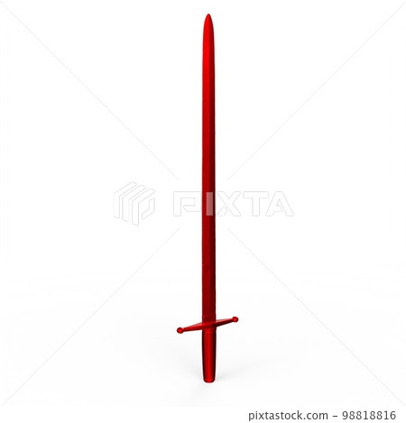 Sword isolated on white background 98818816