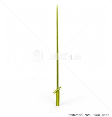 Sword isolated on white background 98818846