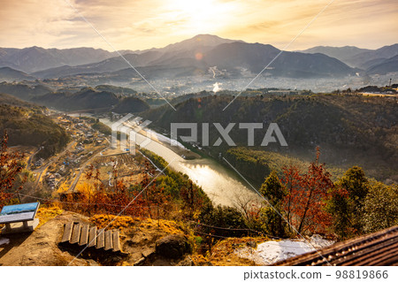 Scenery from Naegi Castle Ruins 98819866