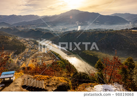 Scenery from Naegi Castle Ruins 98819868