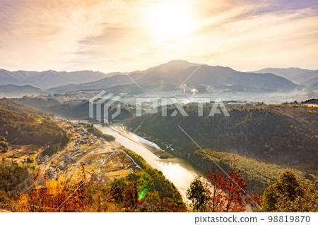 Scenery from Naegi Castle Ruins 98819870