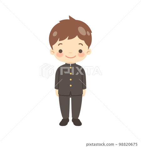 Student clothing boy Student clothing boy 98820675