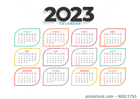 stylish 2023 new year calendar for office desk stylish 2023 new year calendar for office desk 98821793