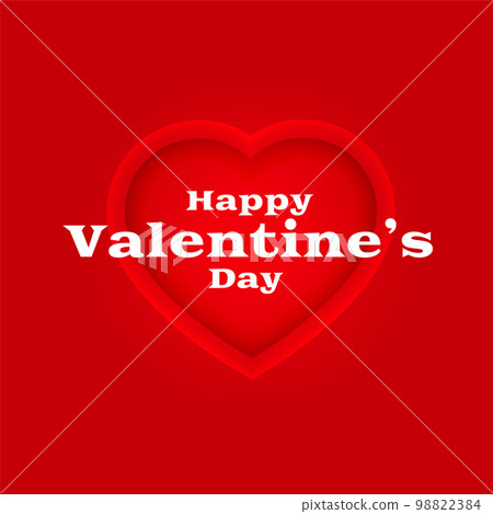 valentines day romantic red background with heart shape valentines day romantic red background with heart shape 98822384