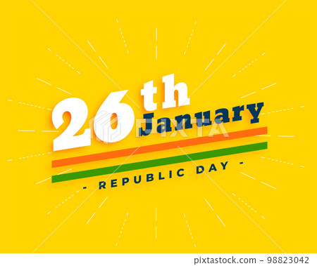 26th january happy indian republic day celebration background 26th january happy indian republic day celebration background 98823042