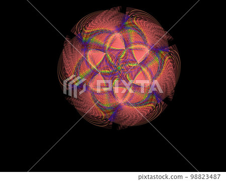 Imaginatory fractal abstract background Image Imaginatory fractal abstract background Image 98823487