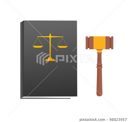 Law and justice scenes. Auction and judgment. Law and justice scenes. Auction and judgment. 98823957