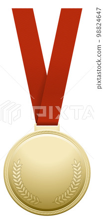 Winner golden medal. Premium award blank mockup Winner golden medal. Premium award blank mockup 98824647