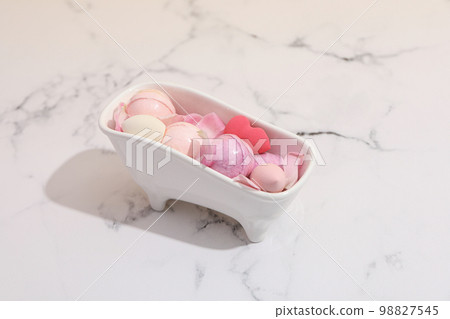 Concept of cosmetic and beauty care accessories Concept of cosmetic and beauty care accessories 98827545