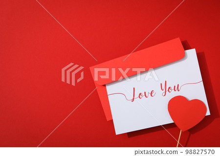 Concept of Valentine's day, space for text Concept of Valentine's day, space for text 98827570