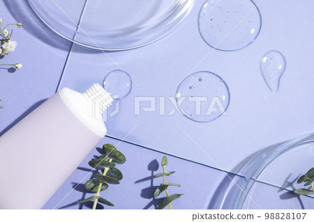 Concept of bodycare, beauty products, top view Concept of bodycare, beauty products, top view 98828107