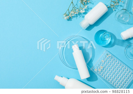 Concept of bodycare, beauty products, space for text Concept of bodycare, beauty products, space for text 98828115
