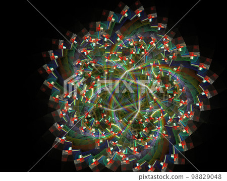 Imaginatory fractal abstract background Image Imaginatory fractal abstract background Image 98829048