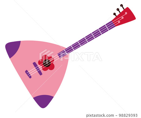 Balalaika icon. Old russian string instrument symbol Balalaika icon. Old russian string instrument symbol 98829393