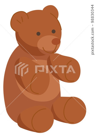 Teddy bear cartoon icon. Soft plush toy Teddy bear cartoon icon. Soft plush toy 98830344